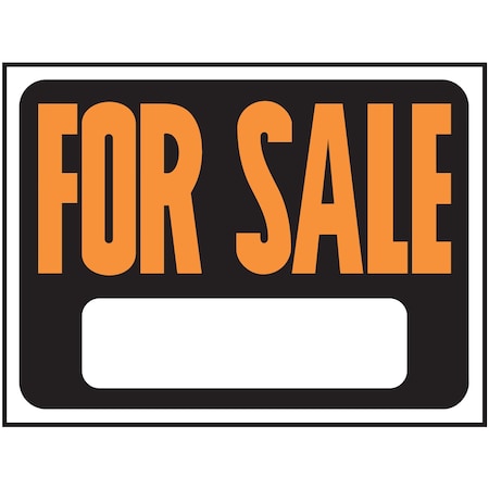 Hy-Ko For Sale Sign 8.5" x 12.5", 10PK, A03006 A03006